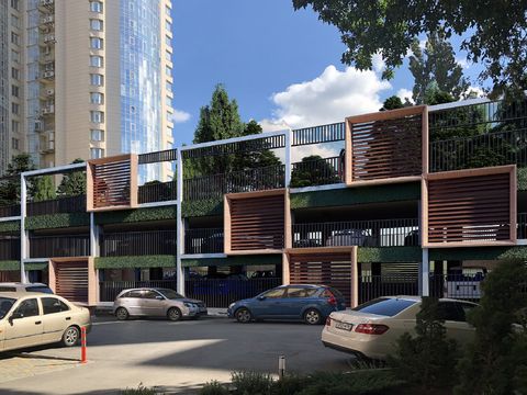 Открытая наземная автостоянка в Ростове‑на‑Дону