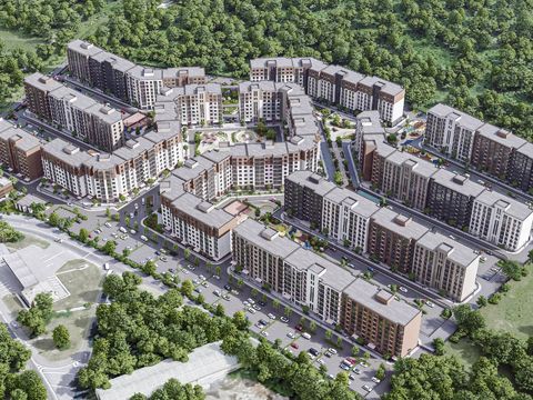 Многоэтажная жилая застройка в Ставрополе