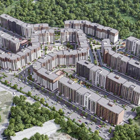 Многоэтажная жилая застройка в Ставрополе